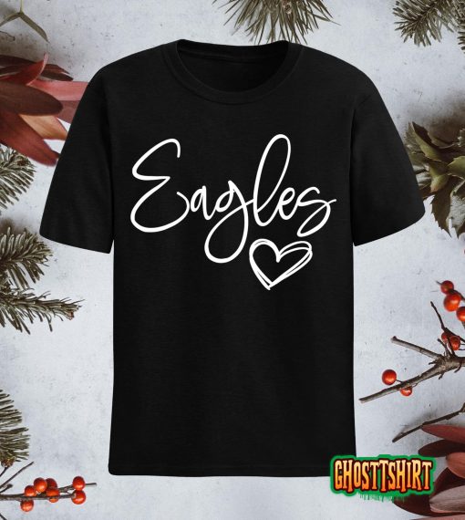 Mascot Sports School Spirit Eagles Back to School Shirt T-Shirt