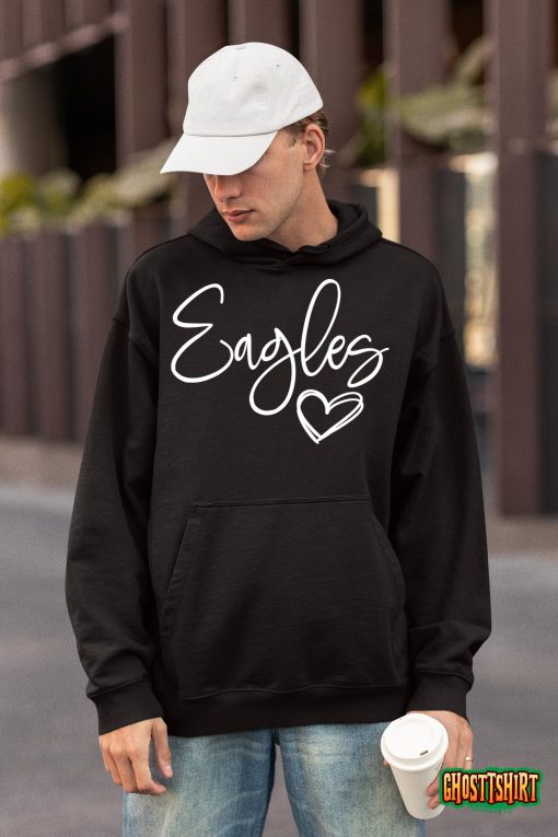 Mascot Sports School Spirit Eagles Back to School Shirt T-Shirt