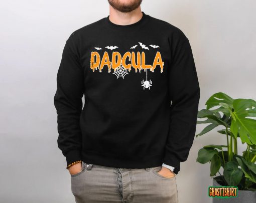 Mens Dadcula Daddy Matching Family Halloween Costume Dad Men T-Shirt