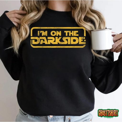 Mens I’m On The Darkside – Coach Gang Wear – Black Graphic Tee T-Shirt