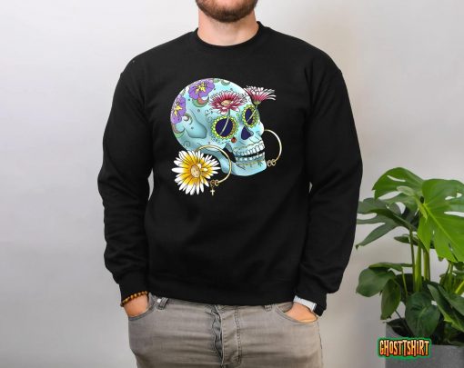 Mexican Calavera  Dia De Los Muertos  Day Of Dead T-Shirt