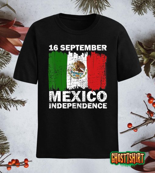Mexico Pride Independence Day 2022 Mexican Flag 2022 T-Shirt