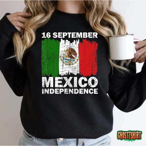 Mexico Pride Independence Day 2022 Mexican Flag 2022 T-Shirt