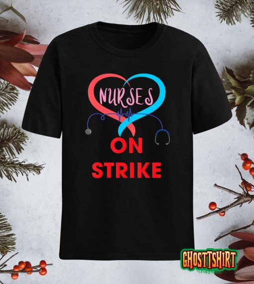 Nurses On Strike Minnesota Patients Before Profits T-Shirt
