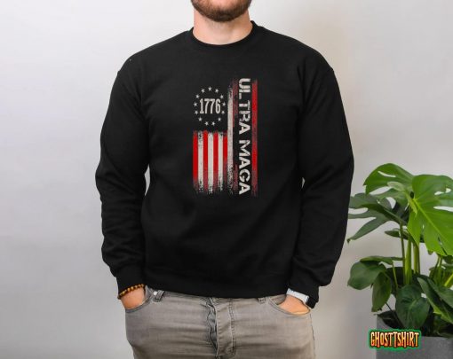 Proud Semi-Fascist Ultra MAGA American Funny 1776 Patriotic T-Shirt