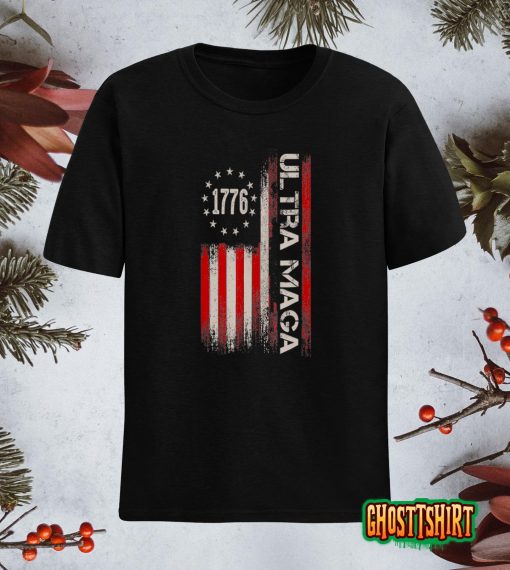 Proud Semi-Fascist Ultra MAGA American Funny 1776 Patriotic T-Shirt