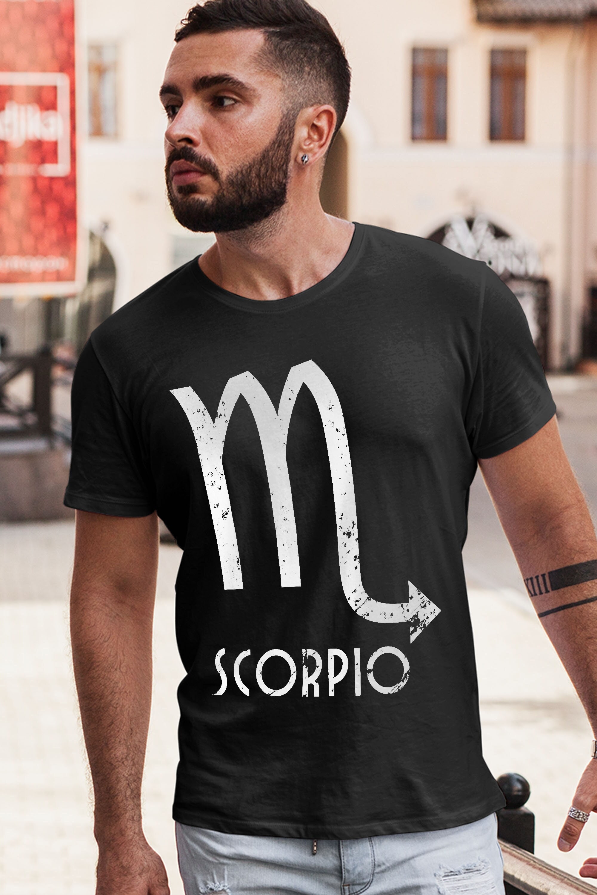 Scorpio Zodiac Sign October November Birthday Gift T-Shirt
