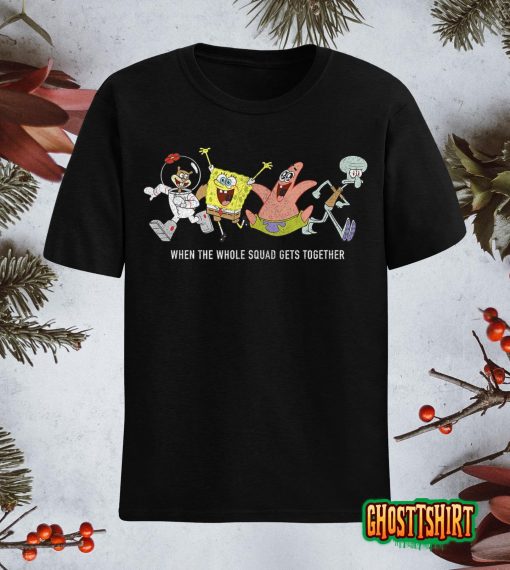 SpongeBob SquarePants Whole Squad Meme T-Shirt