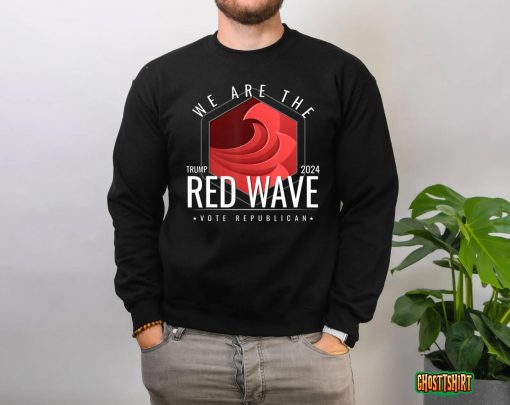 The Red Wave Is Coming 20222024  Trump Gifts T-Shirt