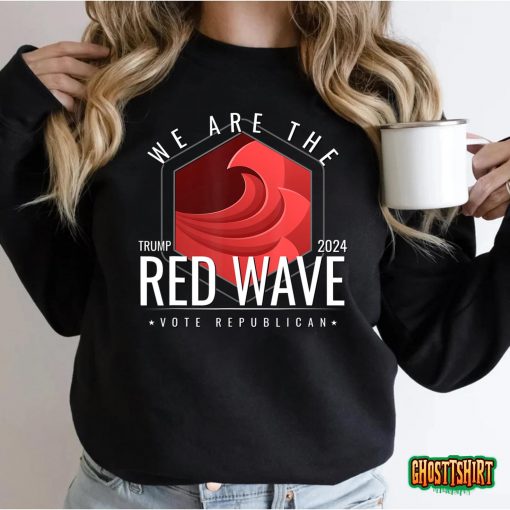 The Red Wave Is Coming 20222024  Trump Gifts T-Shirt