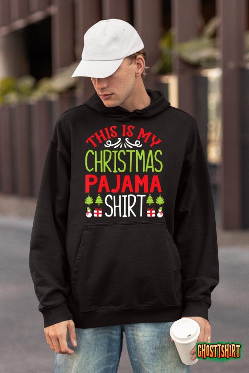 This Is My Christmas Pajama Shirt Xmas Christmas Pajama T-Shirt