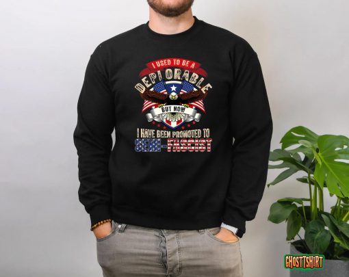 Ultra MAGA Now I Have Been Promoted To Semi-Fascist Eagle Premium T-Shirt