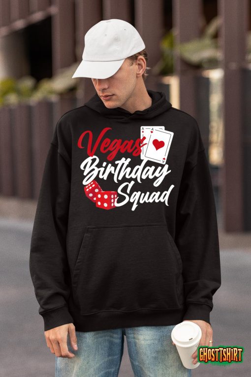 Vegas Birthday Squad Las Vegas Family Vacation Crew T-Shirt