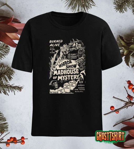 Vintage Halloween Monsters Slasher Horror Movie Horror Show T-Shirt