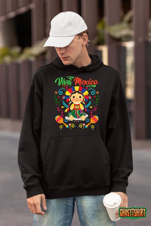Viva Mexico Mexican Independence Day – I Love Mexico T-Shirt