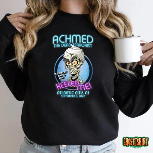 Womens Achmed The Dead Terrorist Atlantic City, NJ (2022) V-Neck T-Shirt