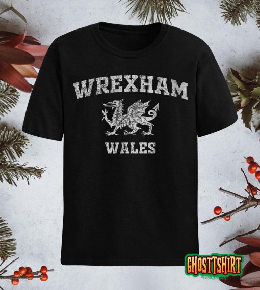 Wrexham Wales Retro Vintage T-Shirt