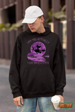 Yes Actually I Can Drive A Stick Halloween 2022 T-Shirt