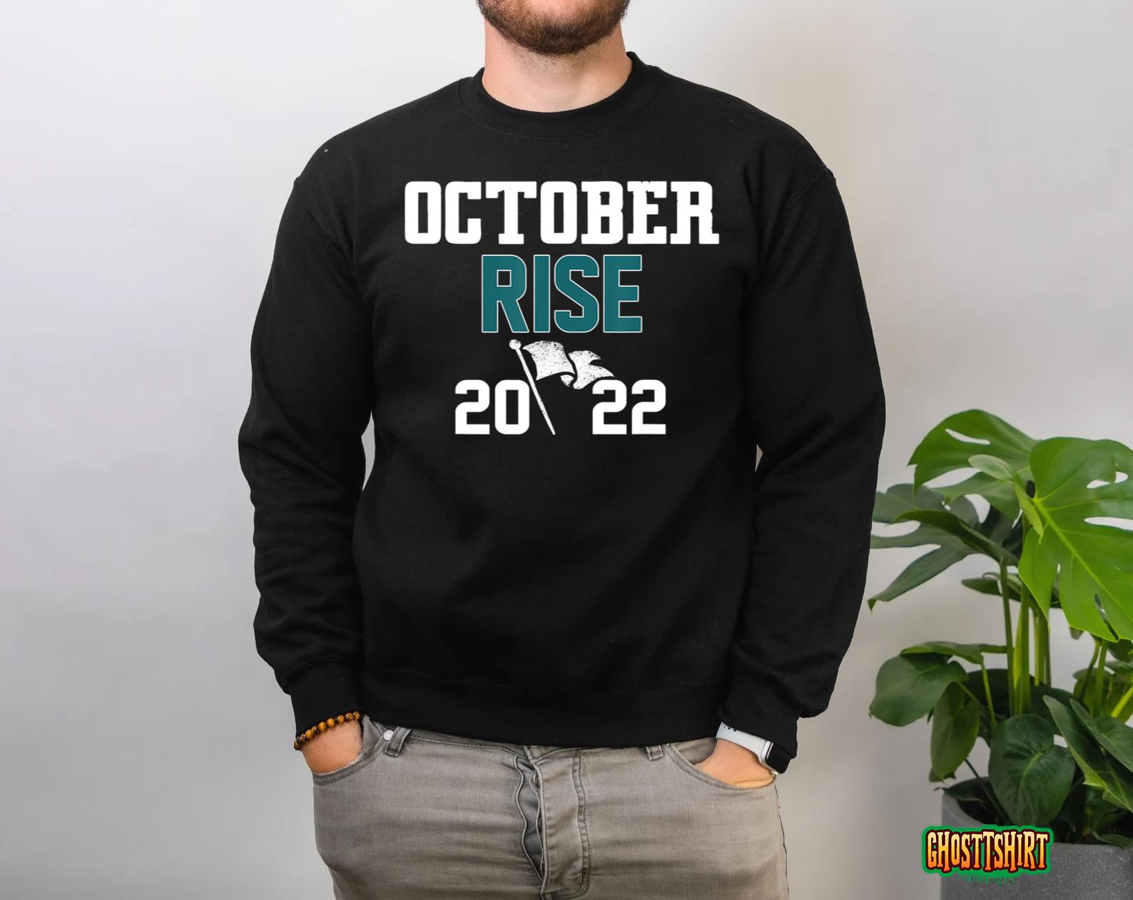 Mariners October Rise Shirt, Meriners October Rise Playoff Shirt - Olashirt