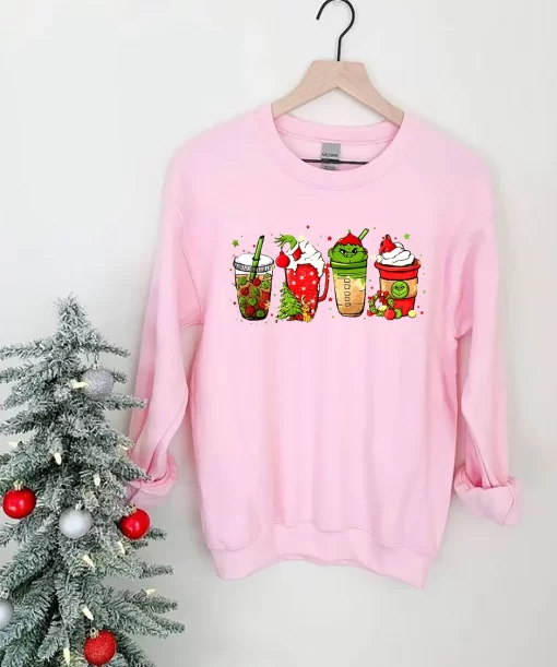 Grinch Christmas Latte Sweatshirt