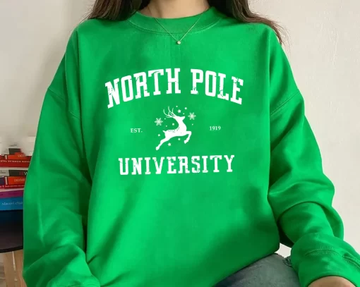 North Pole University Sweatshirt