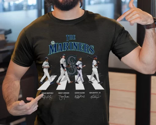 Seattle Mariners Abbey Road T-Shirt