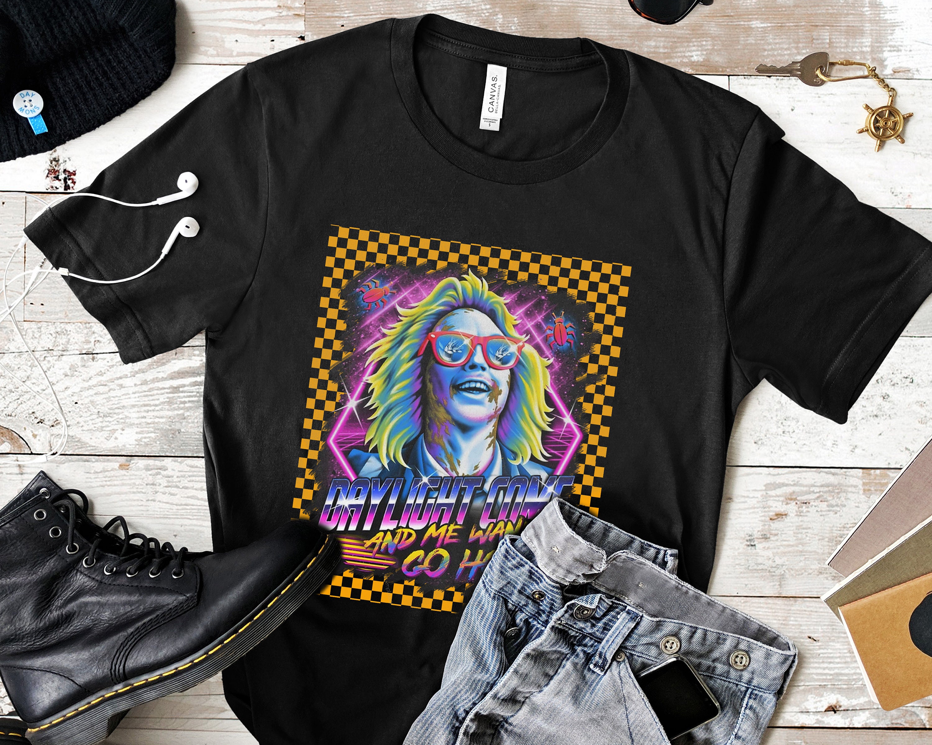 Beetlejuice Daylight Come And Me Wanna Go Home T-Shirt
