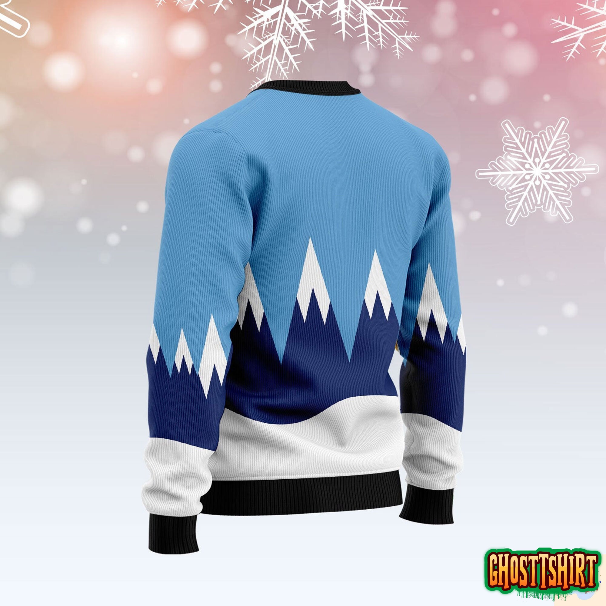 Bigfoot Party Ugly Christmas Sweater