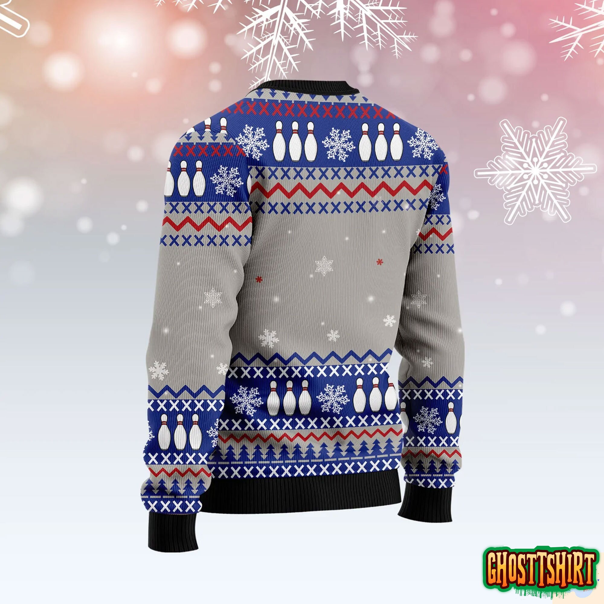 Bowling Ugly Christmas Sweater