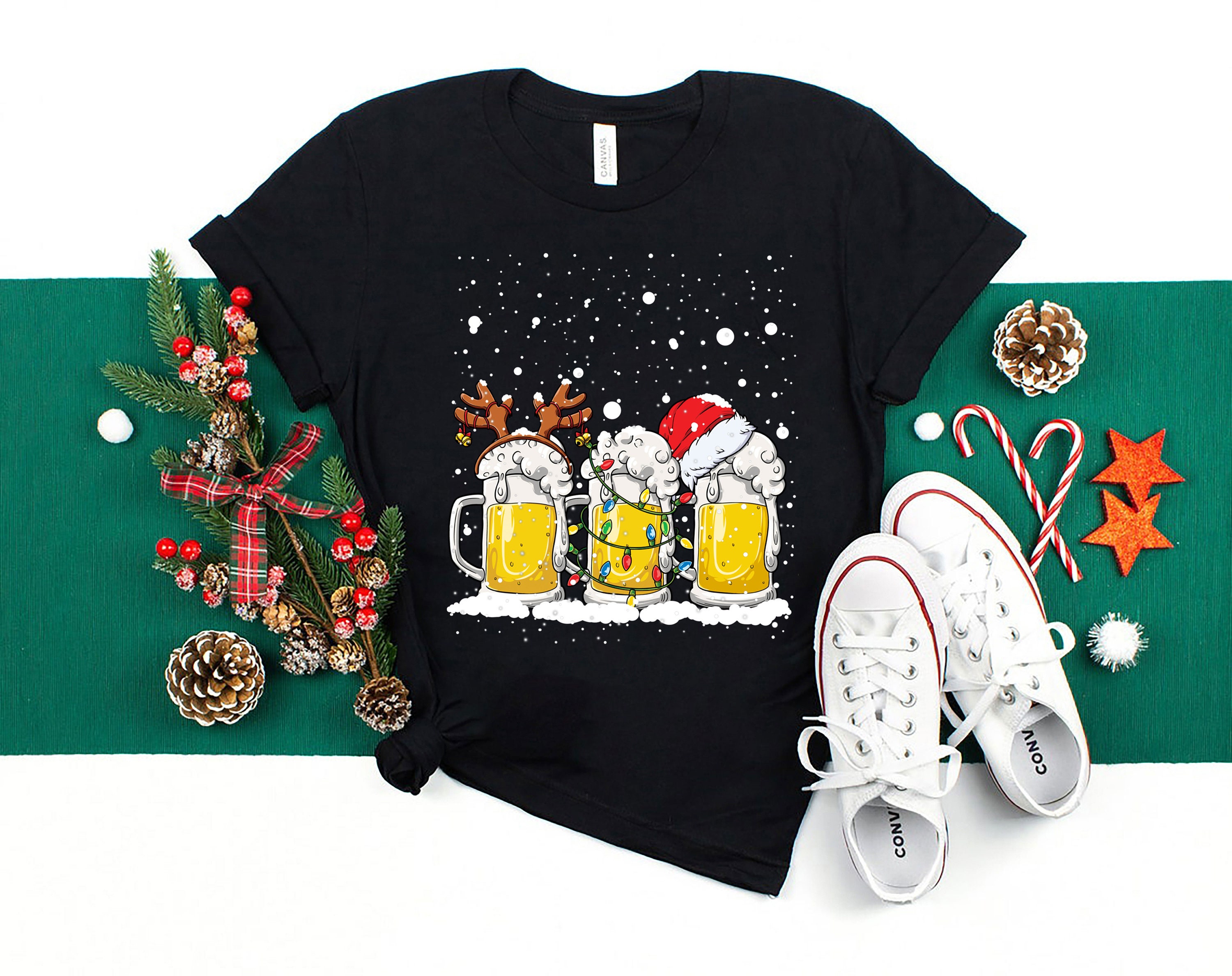 Christmas Beer Shirt Most Wonderful Time for a Beer T-shirt