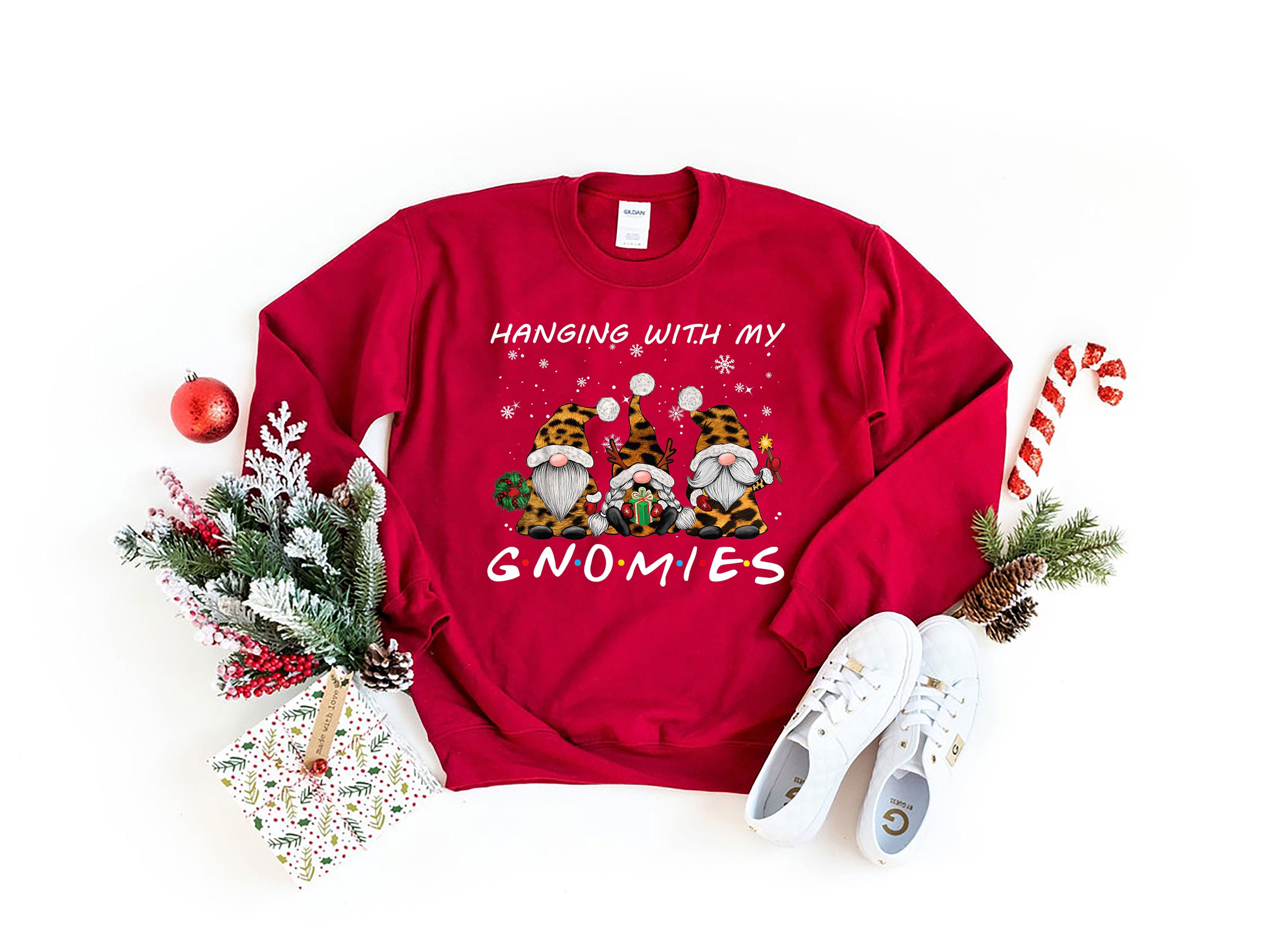 Christmas Gnomes Hanging with my Gnomies Sweatshirt