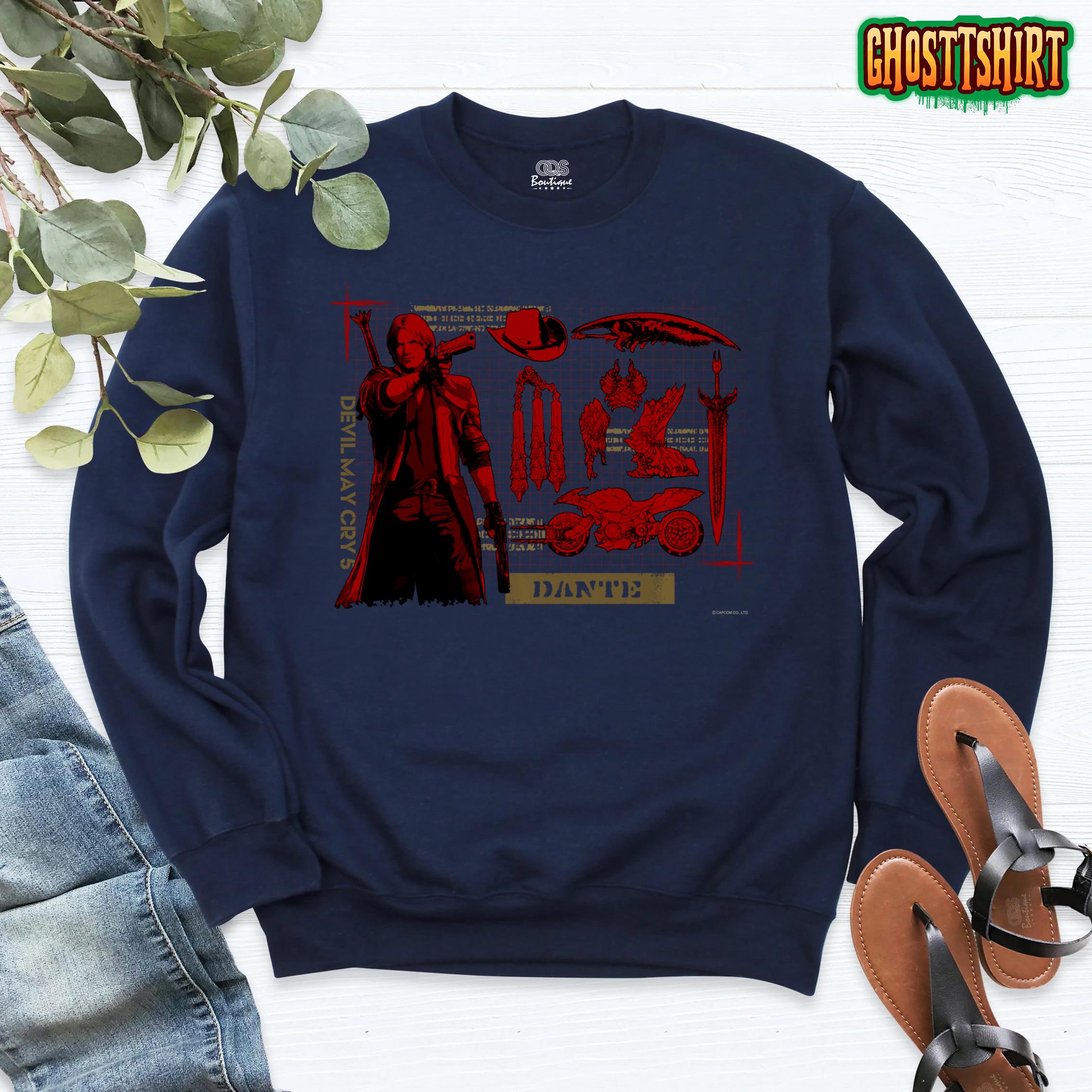 Devil May Cry 5 Dante Pullover Hoodie