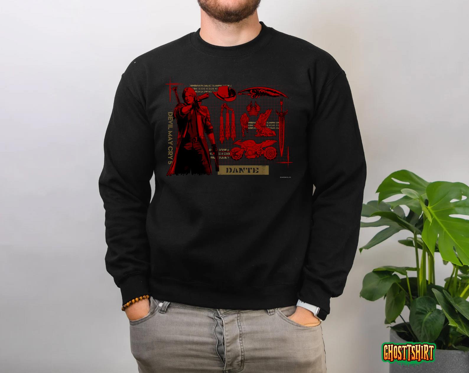 Devil May Cry 5 Dante Pullover Hoodie