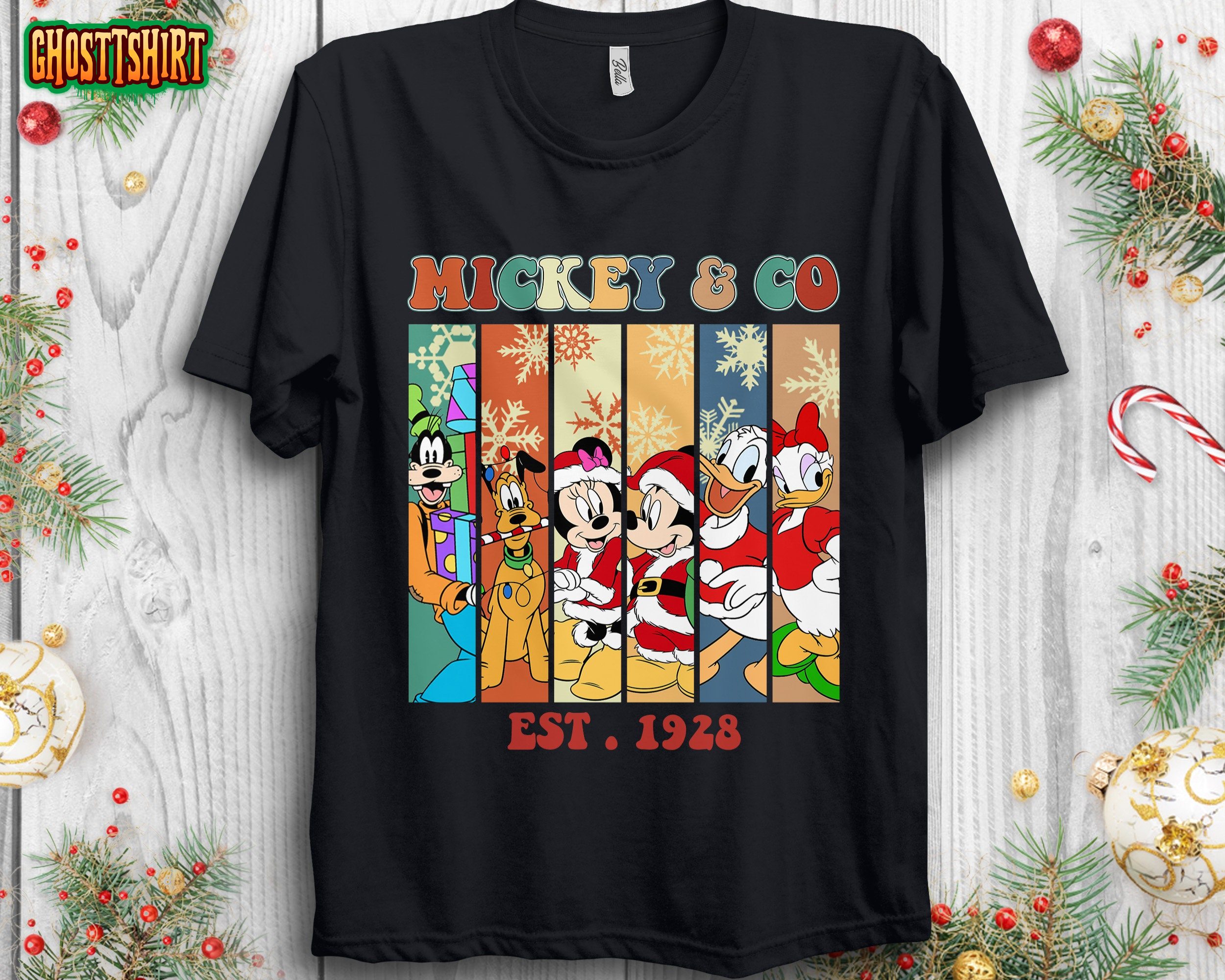 Disney Mickey and Friends Christmas Mickey and Co Sweatshirt