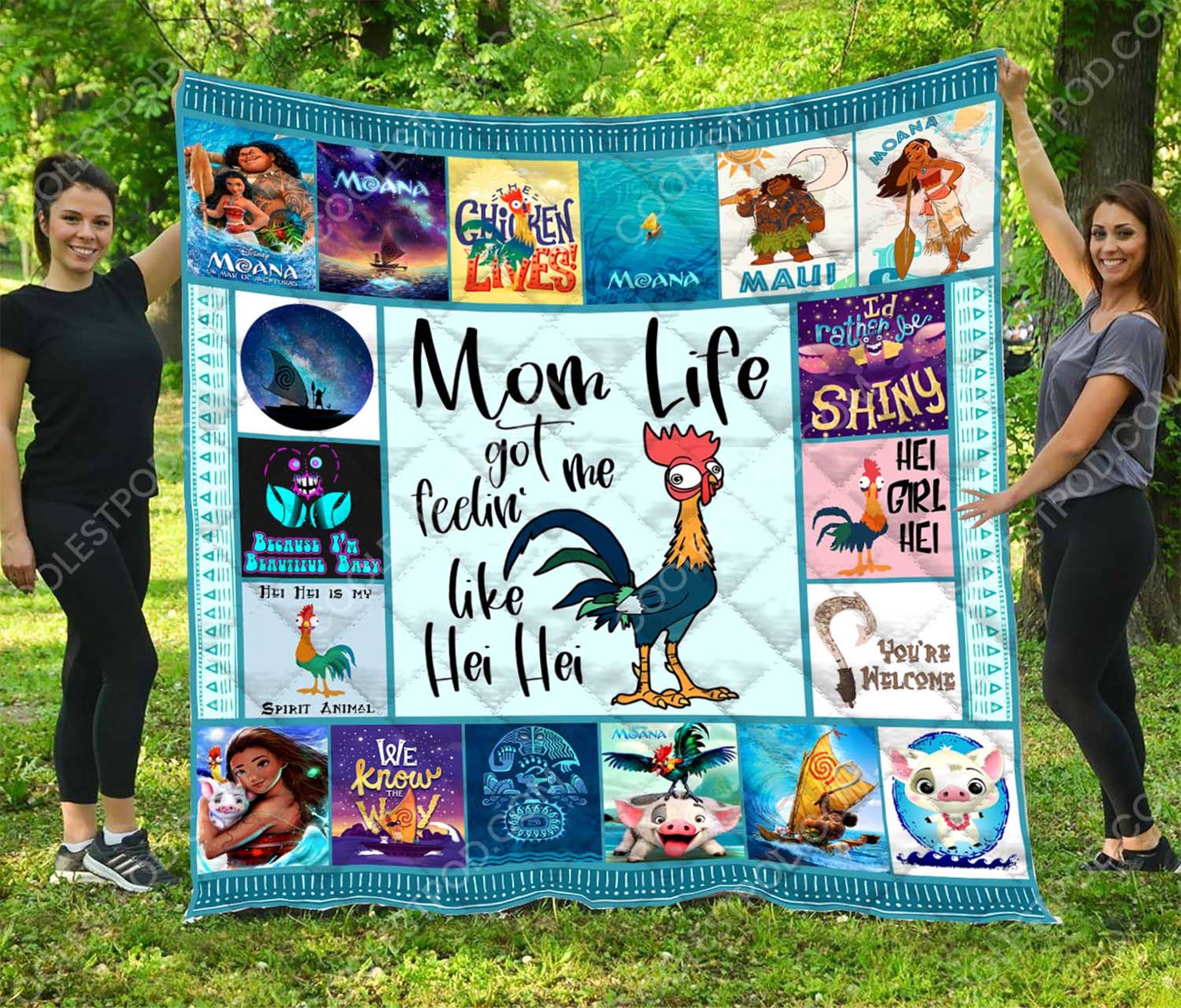 Disney Moana Hei Hei Chicken Blanket