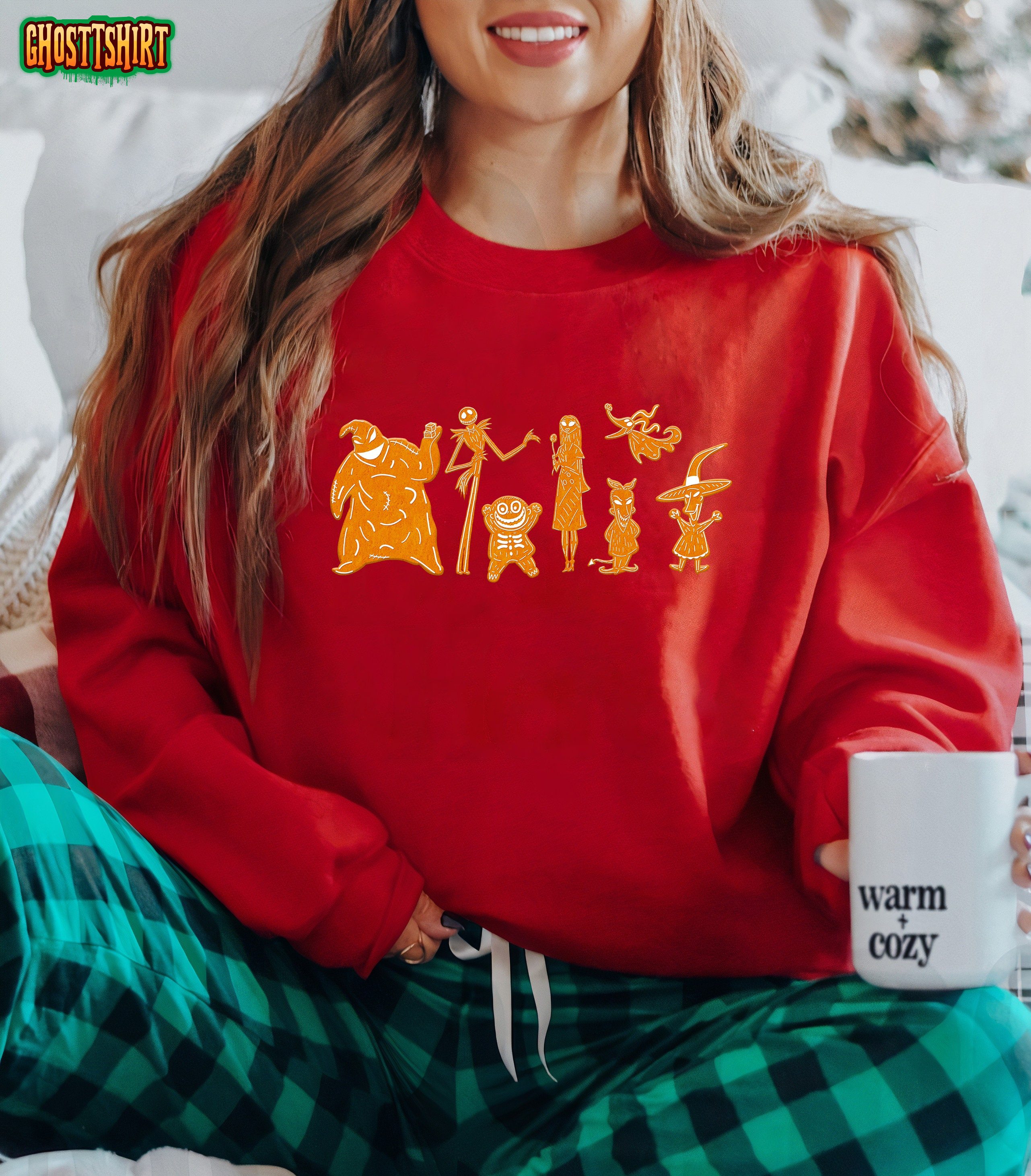 Disney The Nightmare Before Christmas Gingerbread Sweatshirt