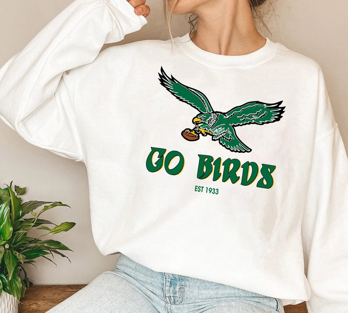 Vintage Philadelphia Sweatshirt, Go Birds Vintage Eagles