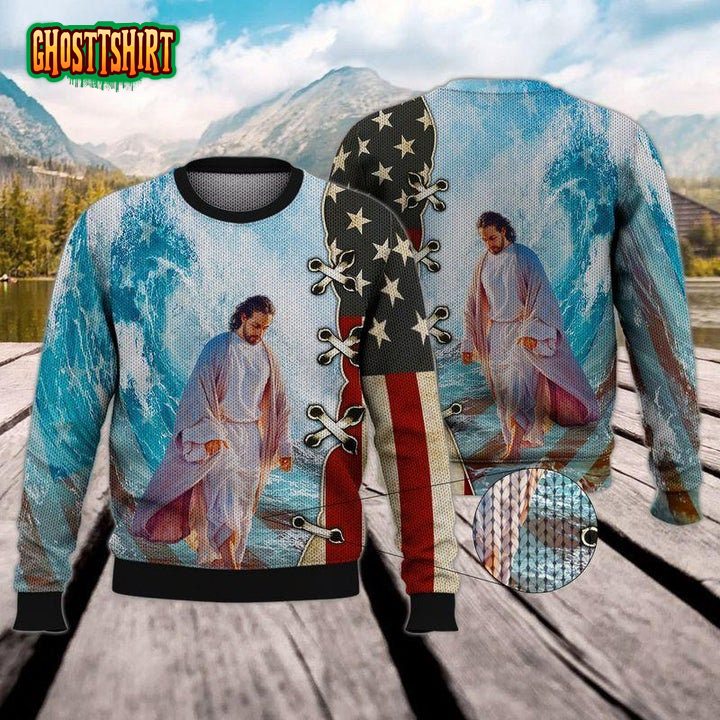 God Worship Ugly Christmas Sweater