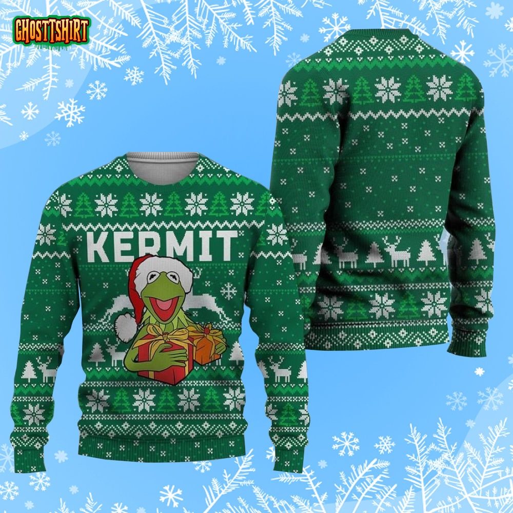 Happy Frog Muppet Ugly Christmas Sweater