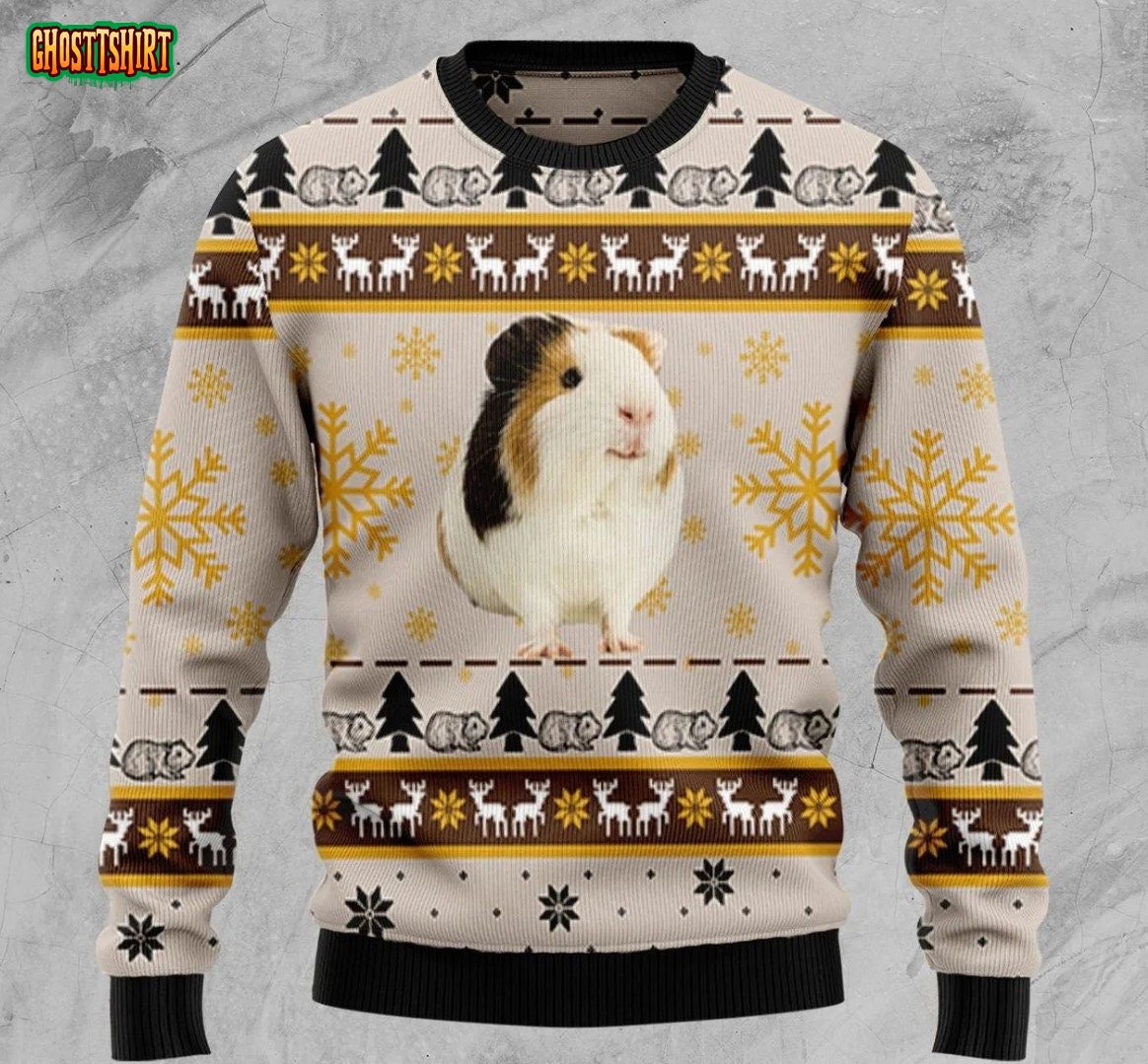 Hedgehog Cute Ugly Christmas Sweater