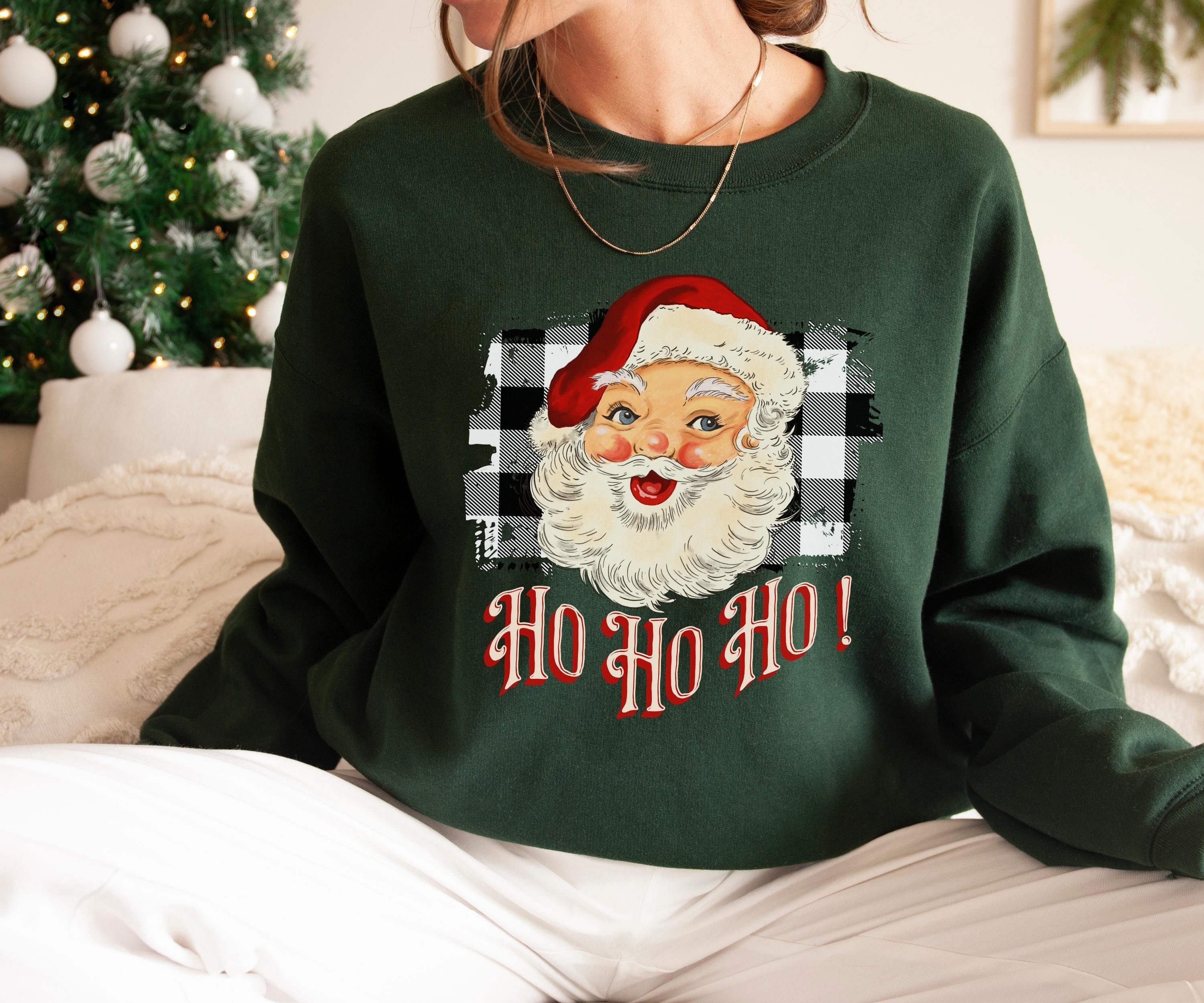 Ho Ho Ho Santa Claus Christmas Sweatshirt