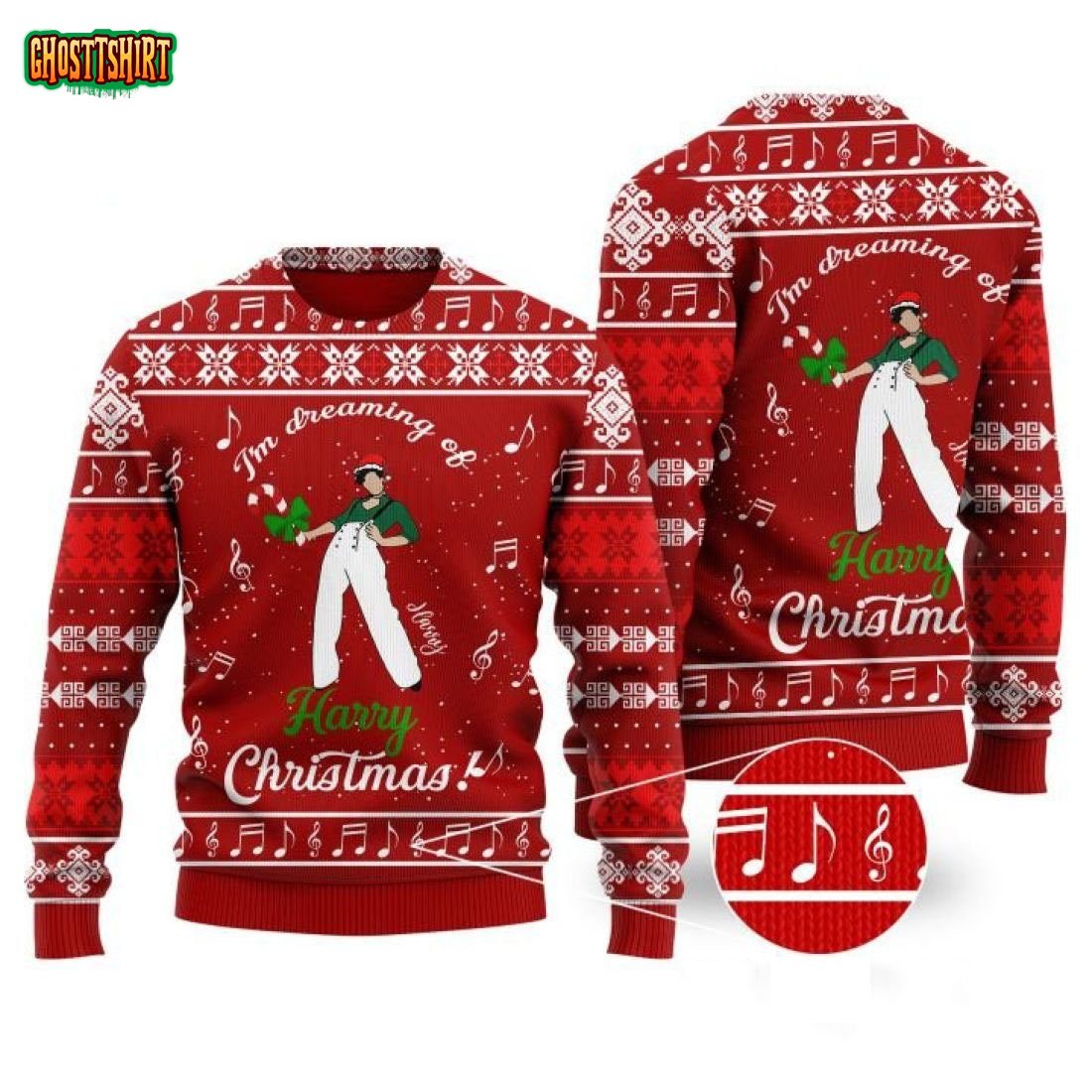 I’m Dreaming Of Harry Christmas Ugly Sweater
