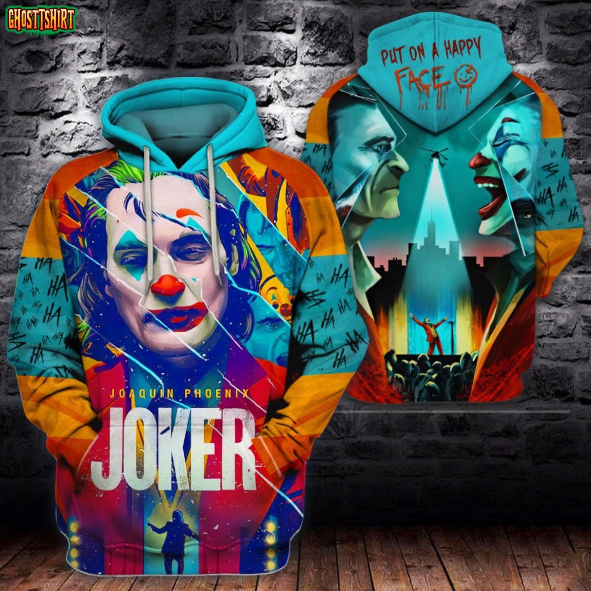 Joaquin Phoenix Joker 3d Hoodie