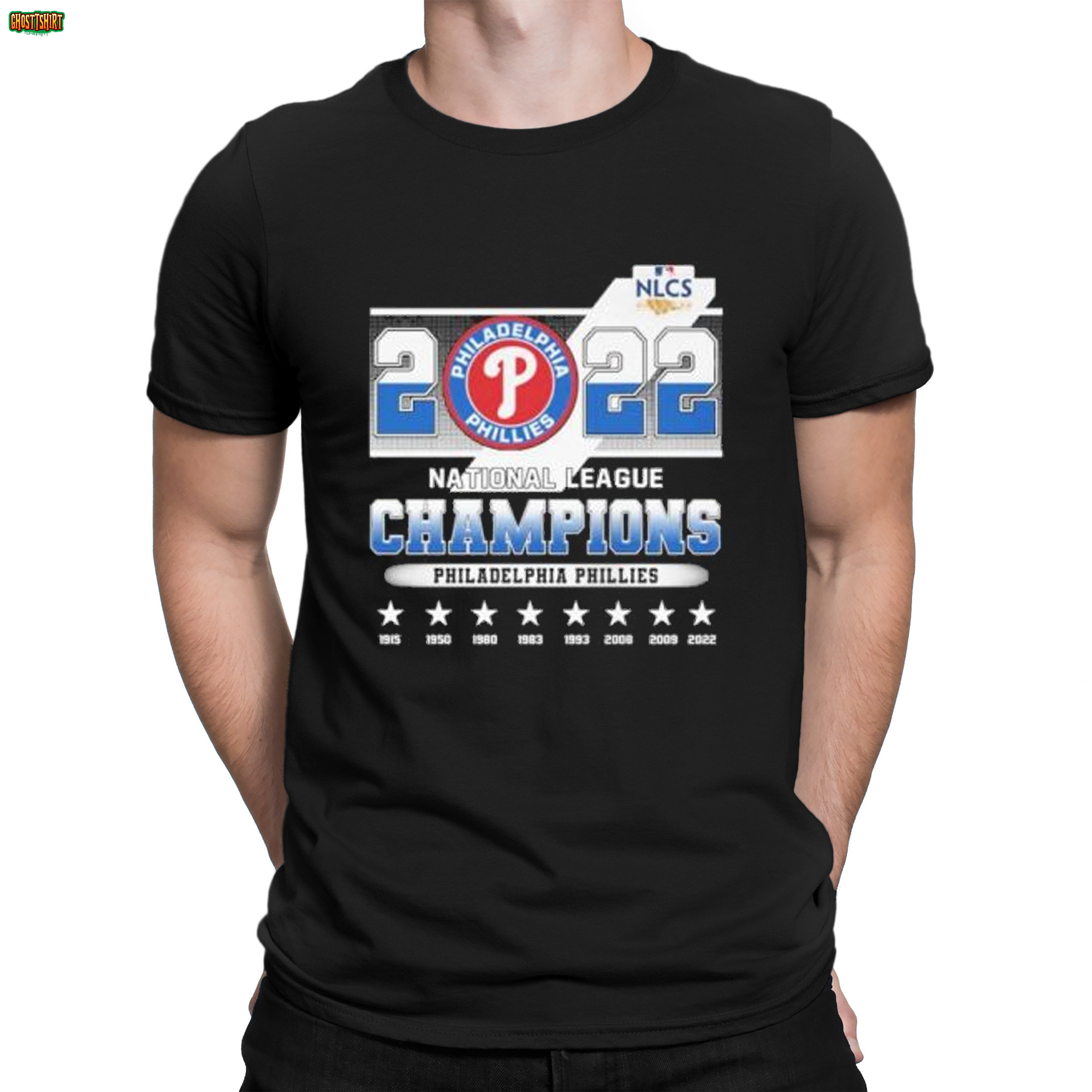 Philadelphia Phillies 2022 national League Champions 1915 1950 2022 shirt -  Vegatee