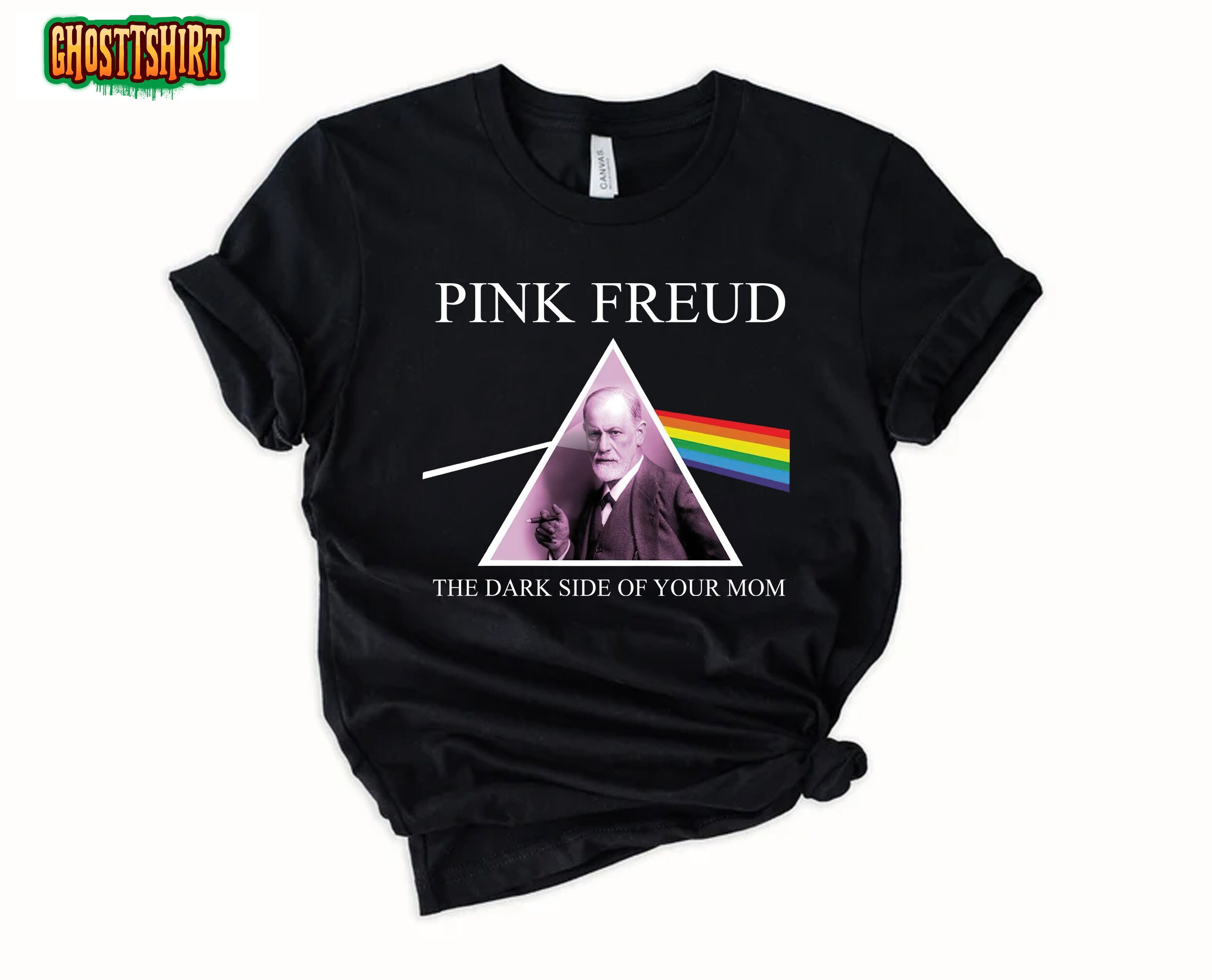 pink freud dark side of your mom t shirt