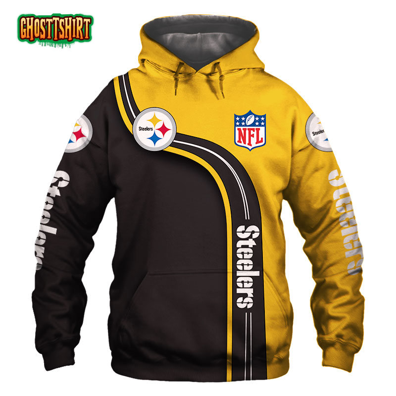 Pullover Pittsburgh Steelers Fan Gear soft Shell Jacket