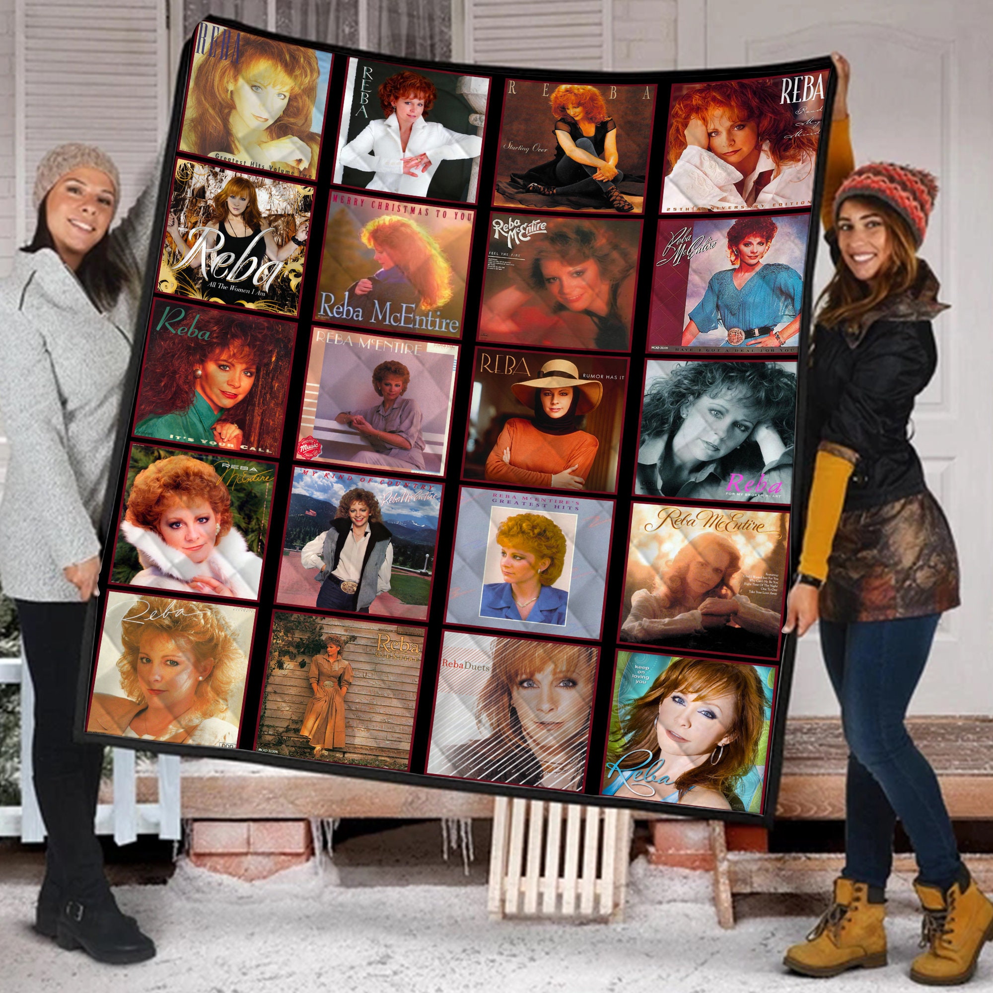 Reba McEntire Quilt Blanket