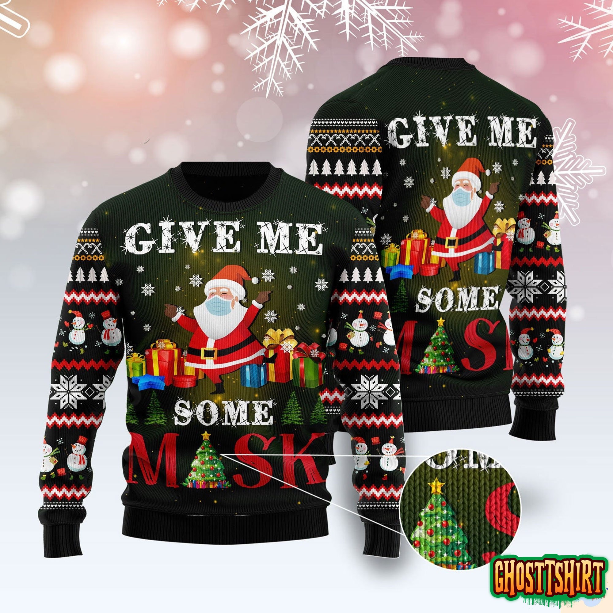 Santa Give Me Ugly Christmas Sweater