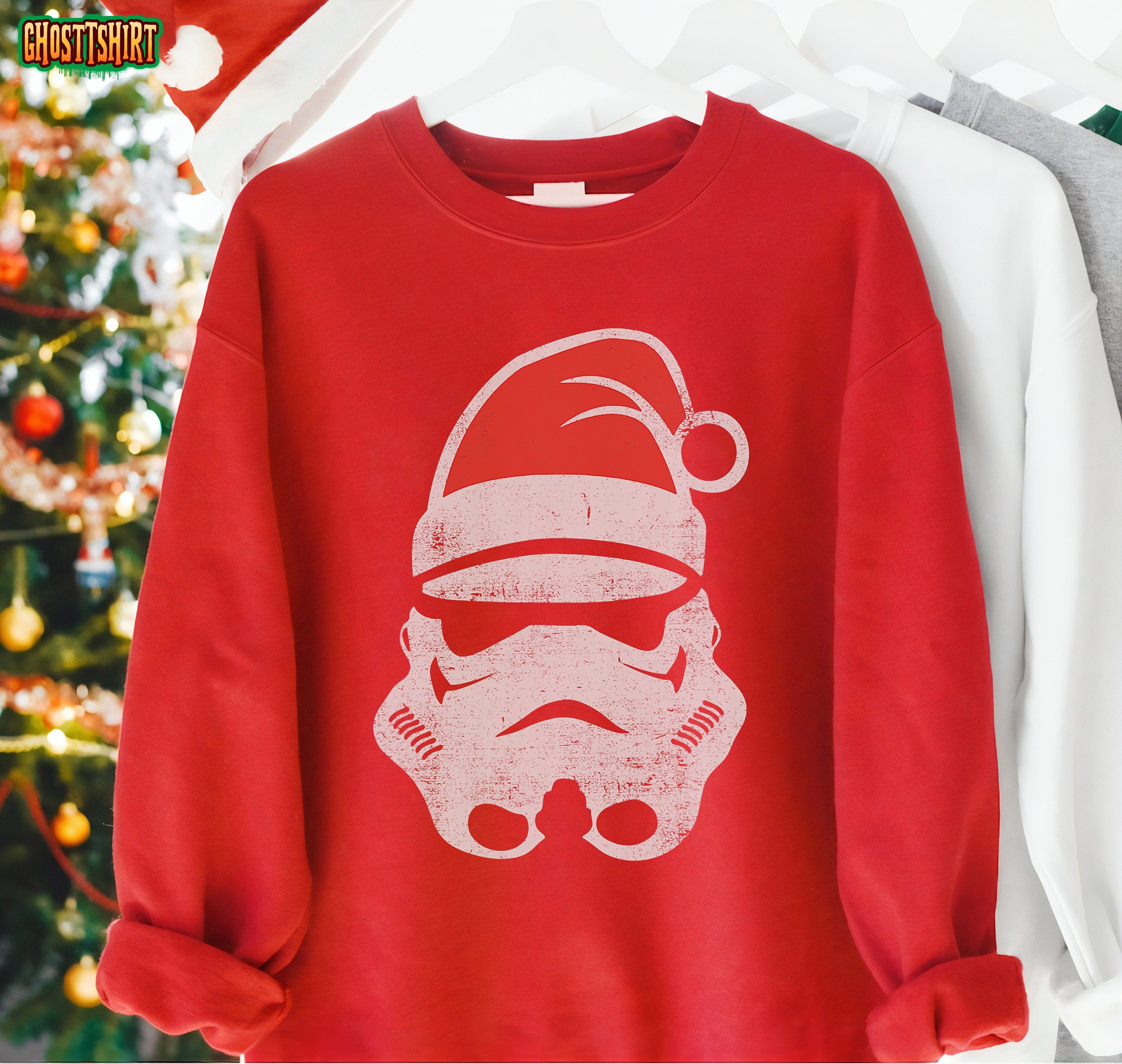 Star Wars Christmas Santa Stormtrooper Holiday Sweatshirt