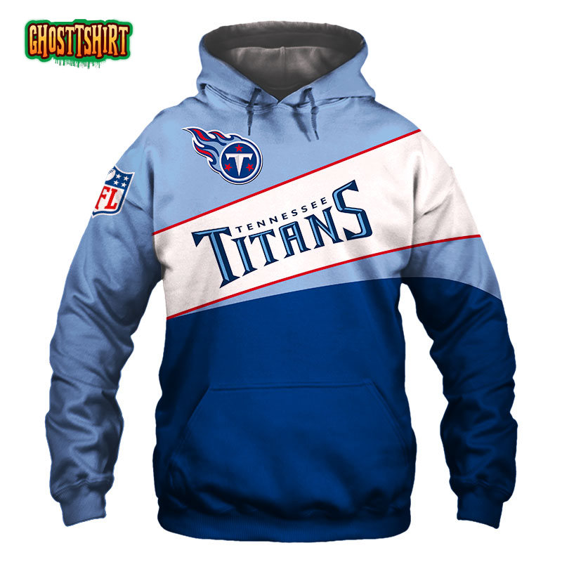 Tennessee Titans Logo 3D Hoodie Nfl Football Jersey 3D Sweatshirt Cool  Graphic - Best Seller Shirts Design In Usa